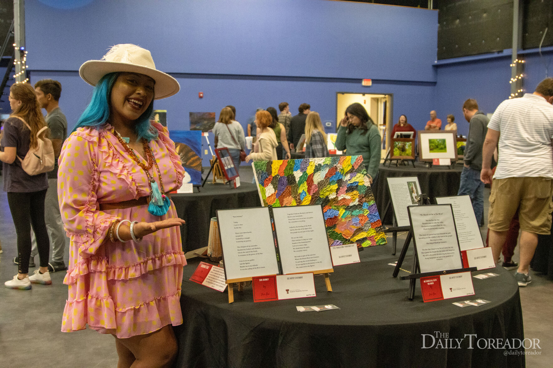 Lee presents work at First Friday Art Trail